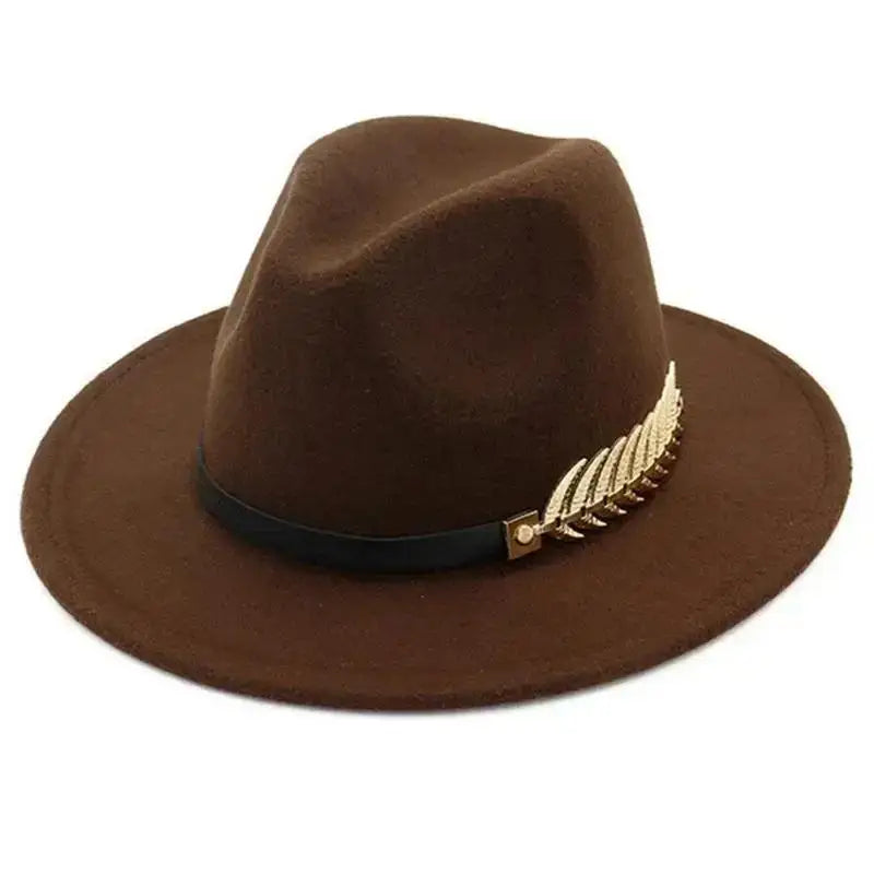 The "London" Vintage Top Hat – Wide-Brim Elegant British Jazz Fedora