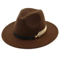 The "London" Vintage Top Hat – Wide-Brim Elegant British Jazz Fedora