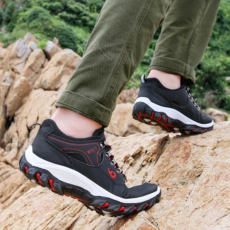 Rugged All-Terrain Hiking Boots - Waterproof & Durable