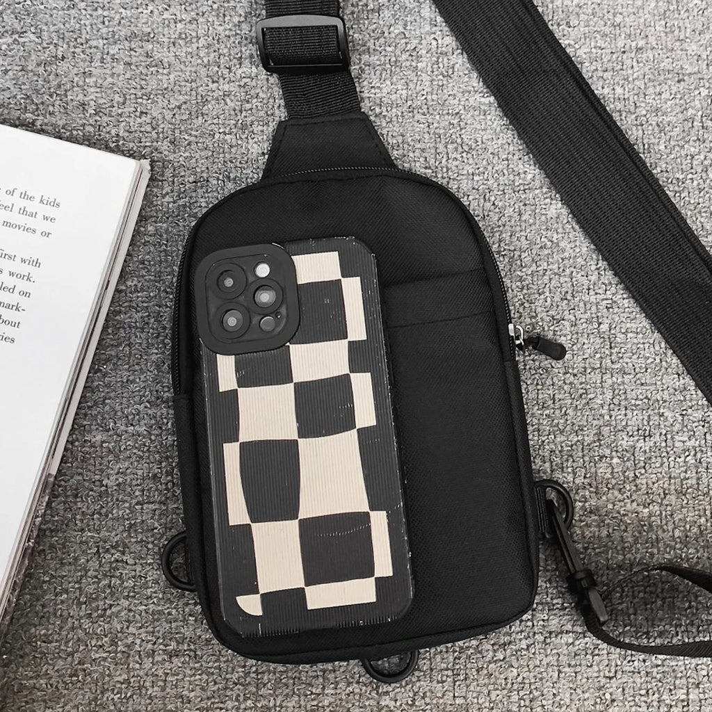 Minimalist Mini Crossbody Sling Bag & Convertible Waist Pack