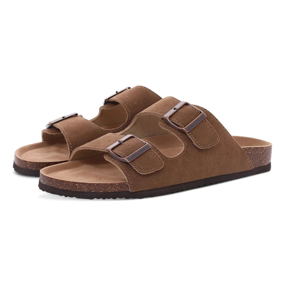 Unisex Premium Suede Cork Clogs with Orthopedic Arch Support