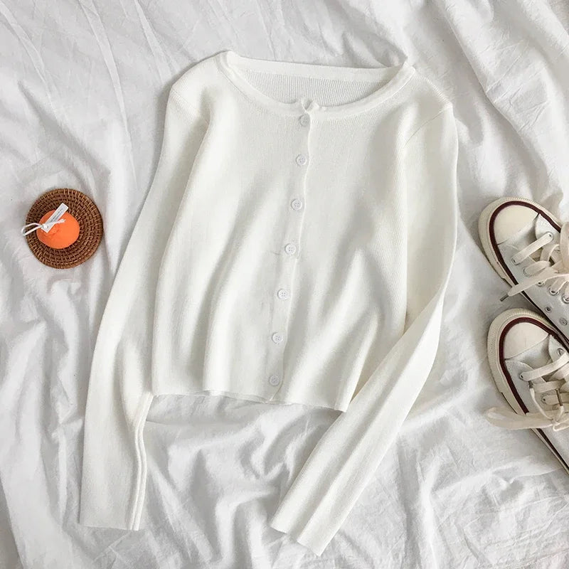 Sienna Lightweight Long-Sleeve Knit Cardigan