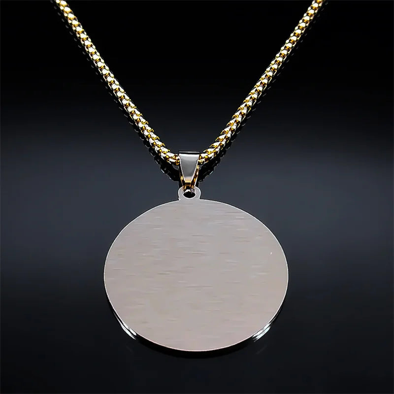 Sacred Hebrew Tetragrammaton Pendant Necklace