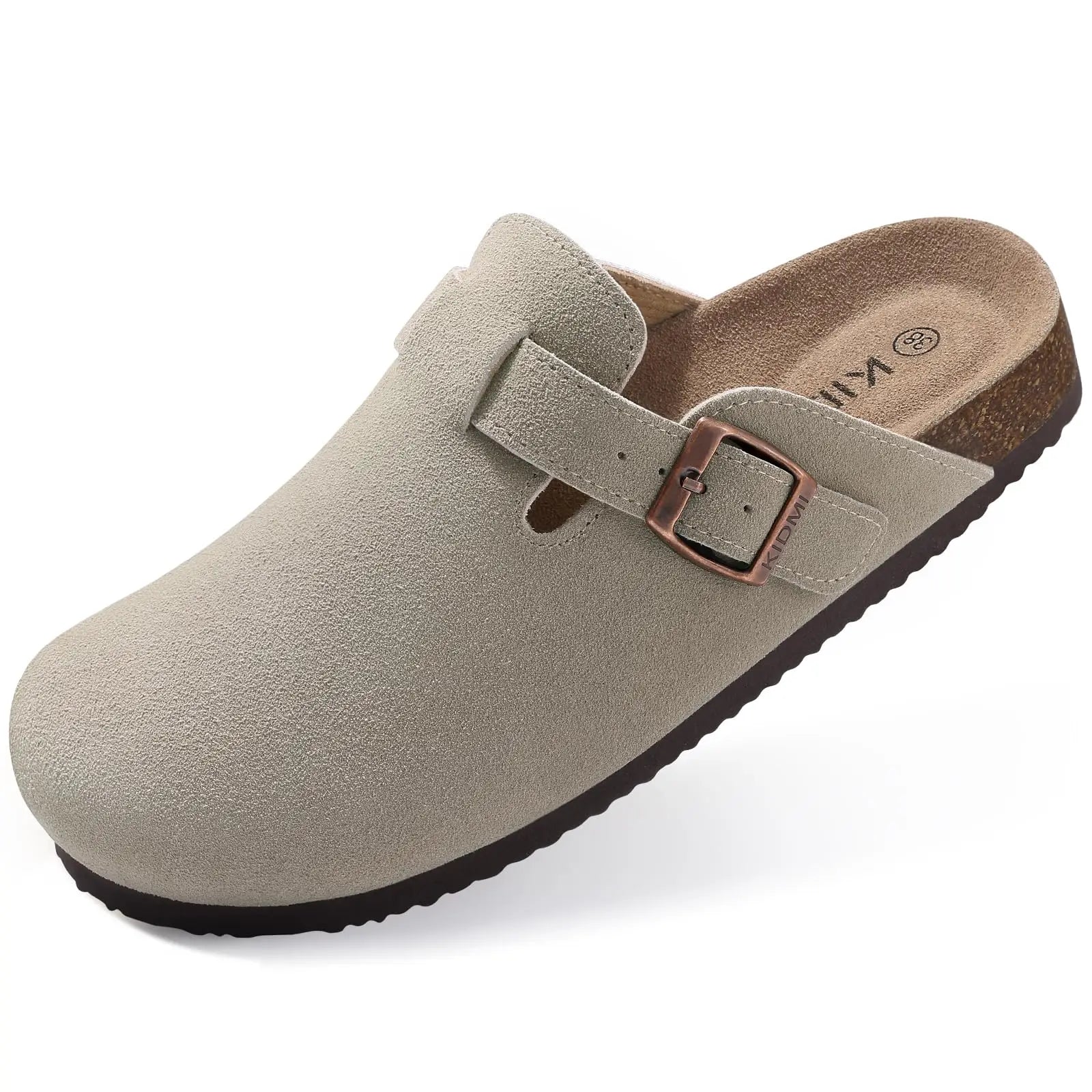 Unisex Premium Suede Cork Clogs with Orthopedic Arch Support