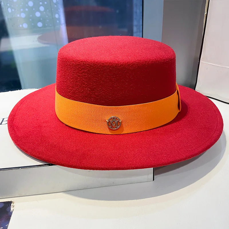 The "Manhattan" Premium Fedora – Elegant Jazz Style Felt Hat