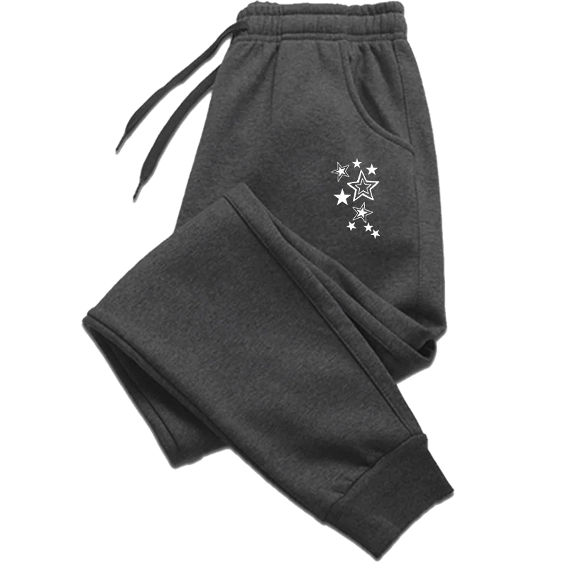 Casual Star Print Jogger Sweatpants