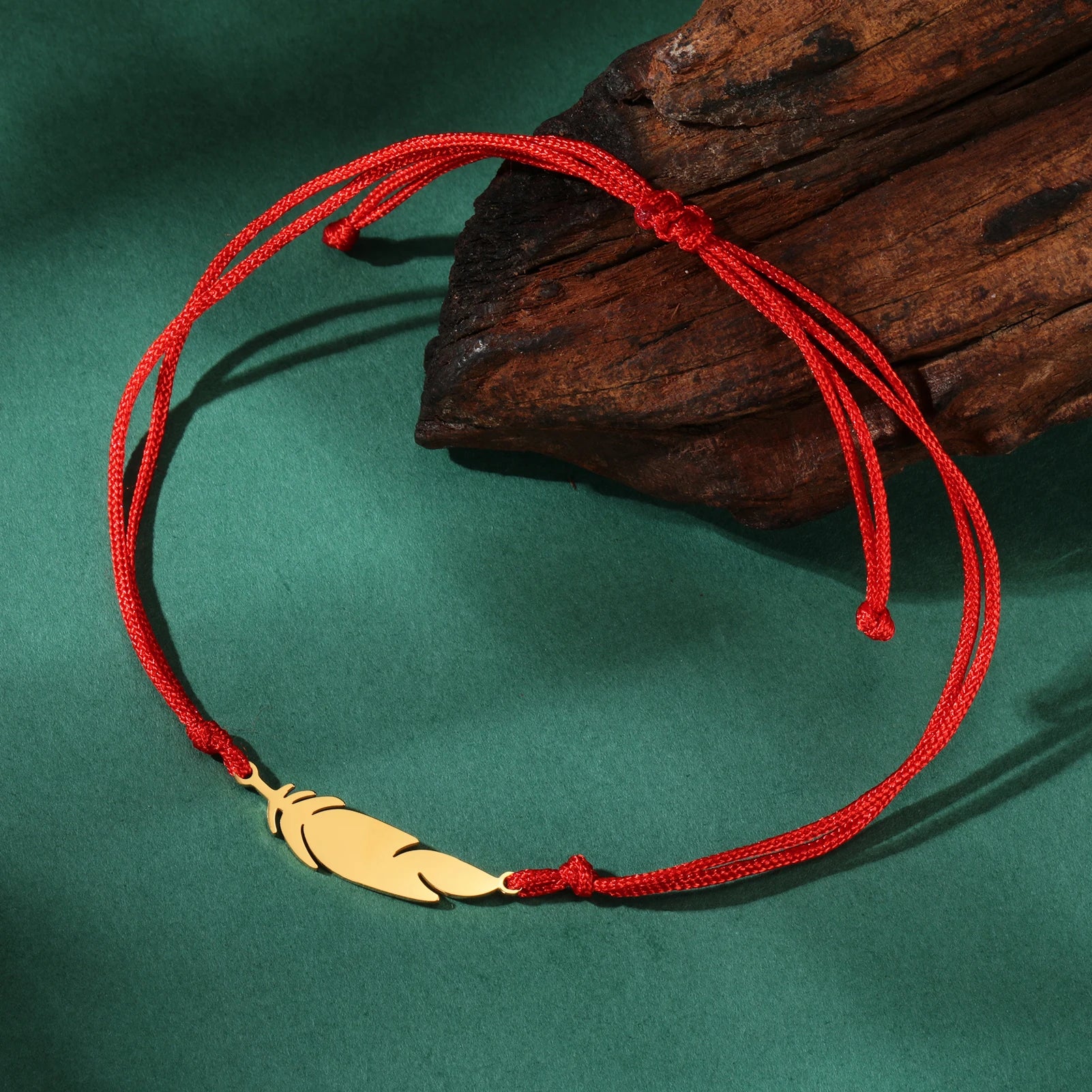 The "AeroFeather" Adjustable Rope Bracelet – Unisex Charm Couple Jewelry