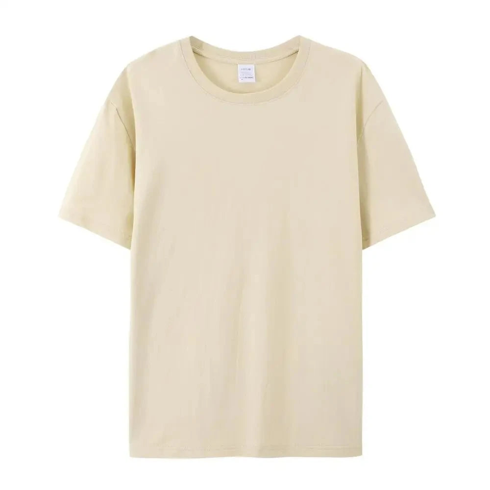 Heavyweight Essential Boxy Tee – 100% Premium Cotton Oversized T-Shirt