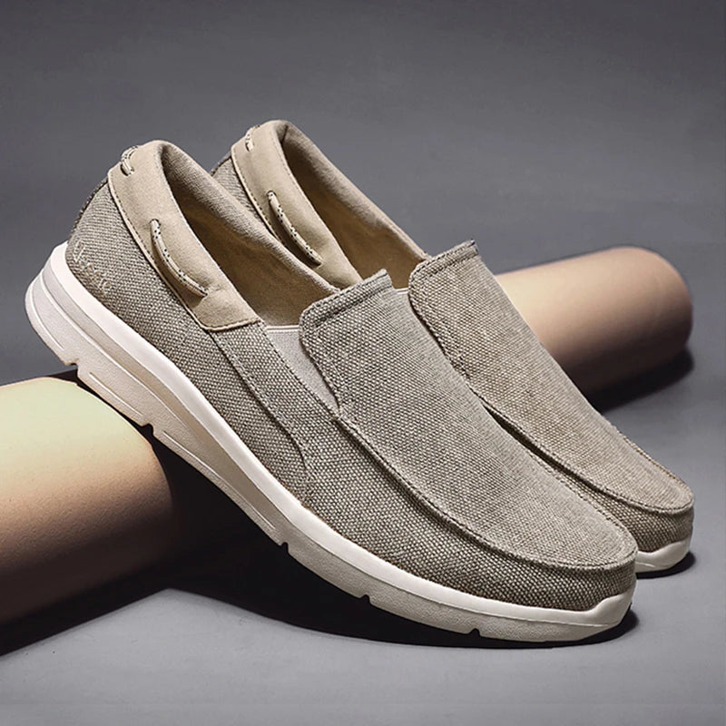 Casual Canvas Loafers - Lightweight Summer Slip-Ons