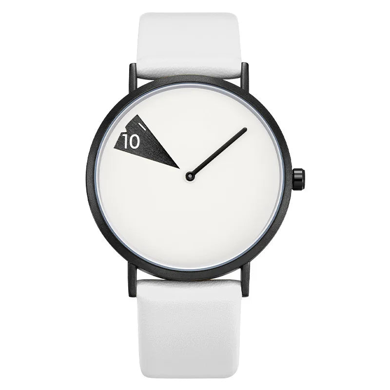 Minimalist Creative Rotating Dial Quartz Watch