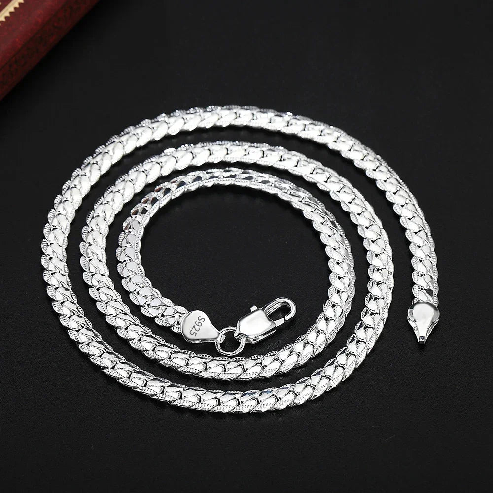 Classic Curb Link Chain – Premium Gold/Silver Plated Finish