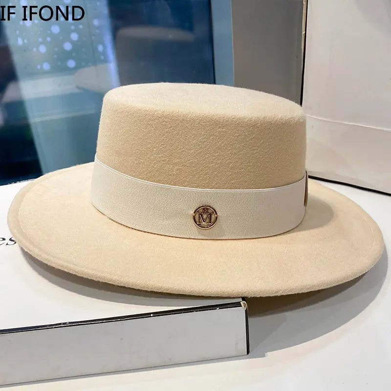 The "Manhattan" Premium Fedora – Elegant Jazz Style Felt Hat