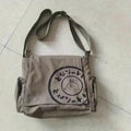 Large Capacity Canvas Shoulder Bag – Durable Casual Crossbody Tote for Daily Use