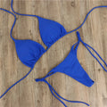 The "Aura Solis" Triangle Bikini Set – Sexy Halter Two-Piece Swimsuit