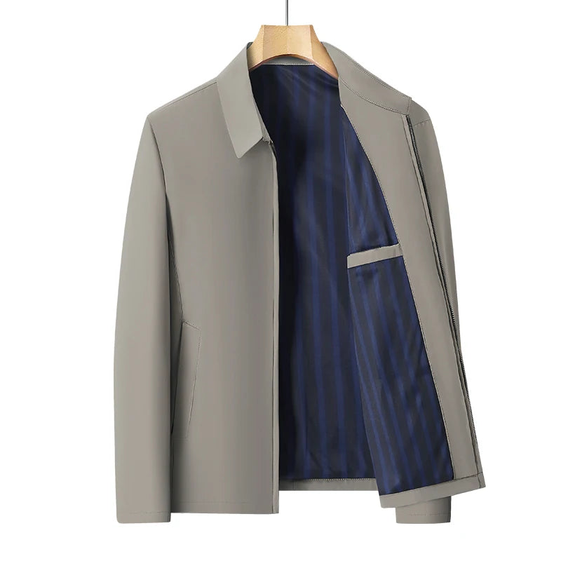 Classic Business Casual Jacket - Spring/Autumn Style