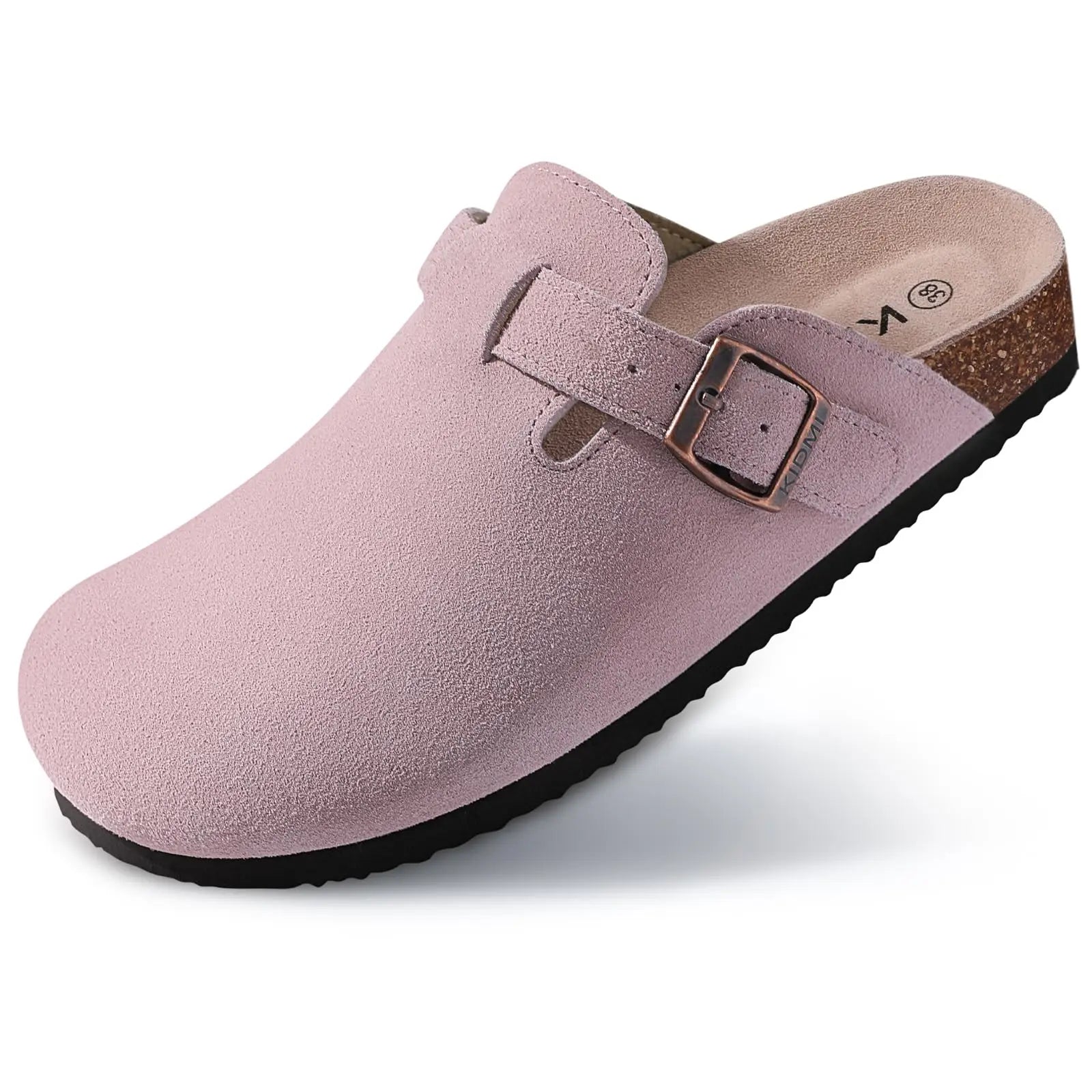 Unisex Premium Suede Cork Clogs with Orthopedic Arch Support
