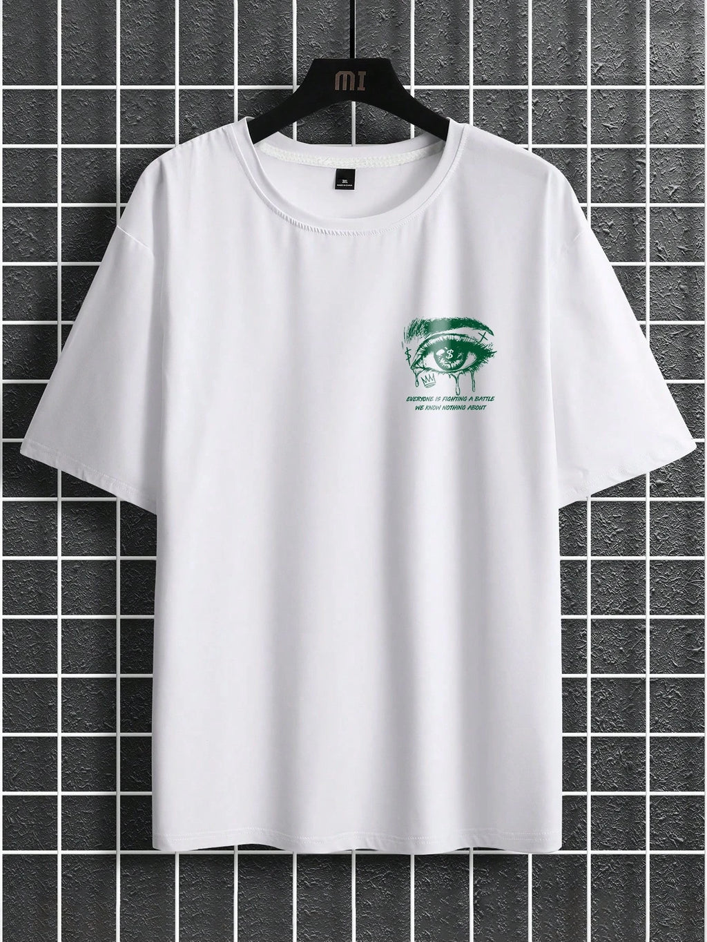 "Never Alone" Graphic Oversized Tee - Premium Cotton Streetwear T-Shirt