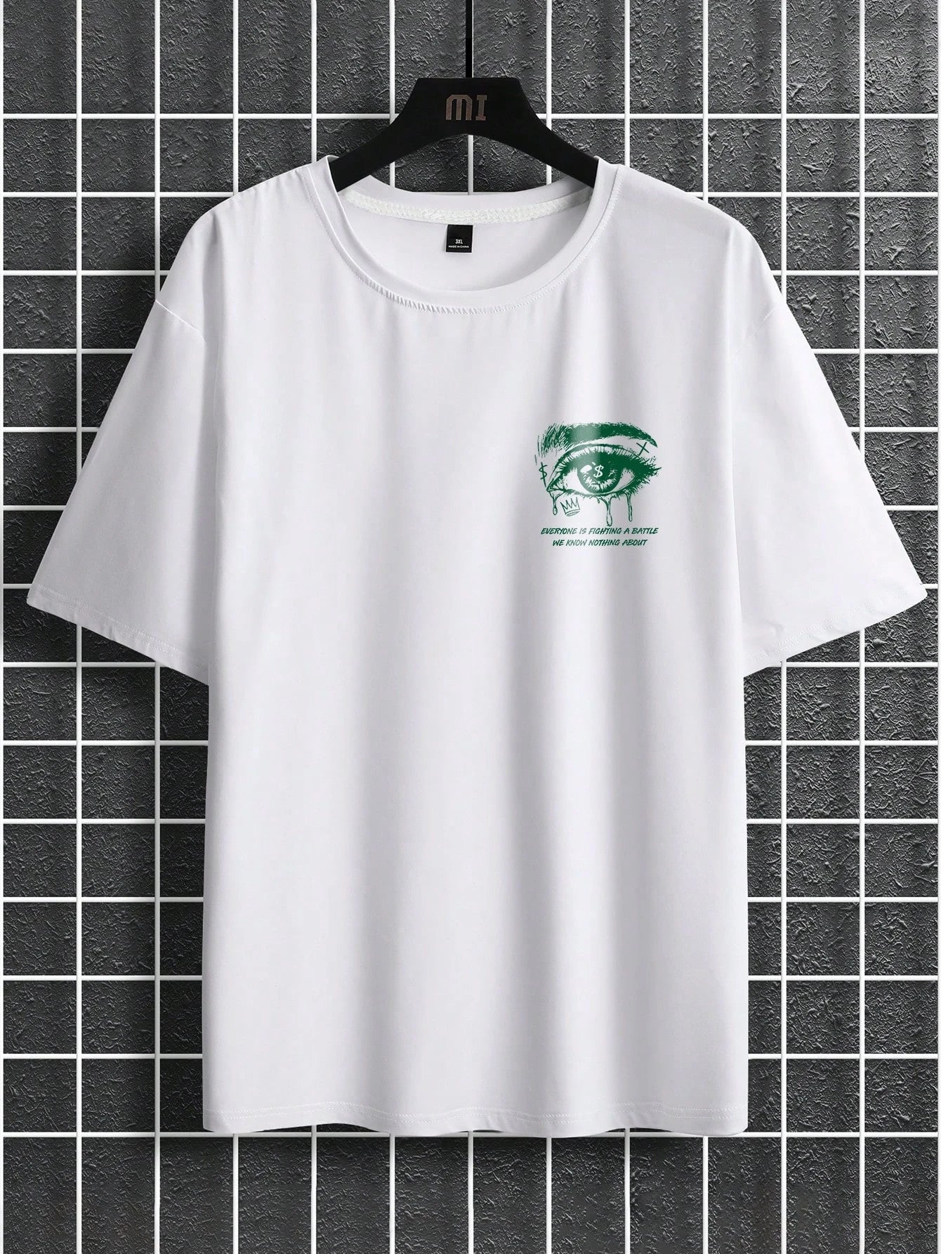 "Never Alone" Graphic Oversized Tee - Premium Cotton Streetwear T-Shirt