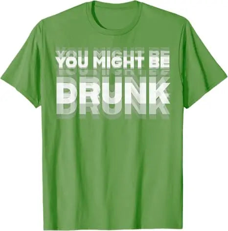 The "AeroGlow Drunk Logic" Graphic Tee – Funny Drinking Humor Summer Top