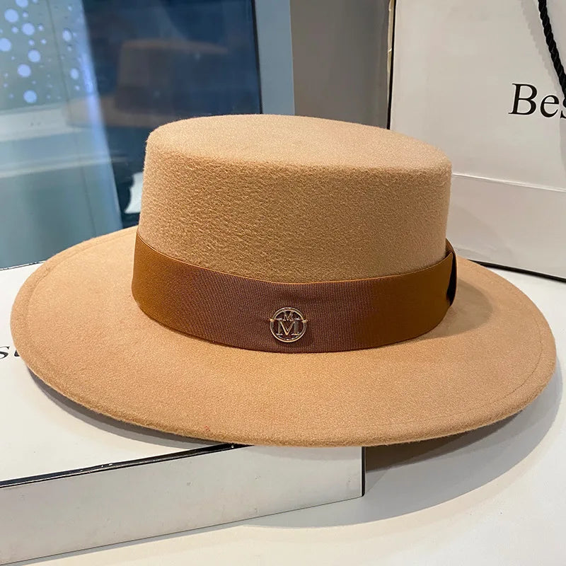 The "Manhattan" Premium Fedora – Elegant Jazz Style Felt Hat