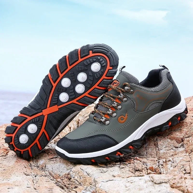 Rugged All-Terrain Hiking Boots - Waterproof & Durable