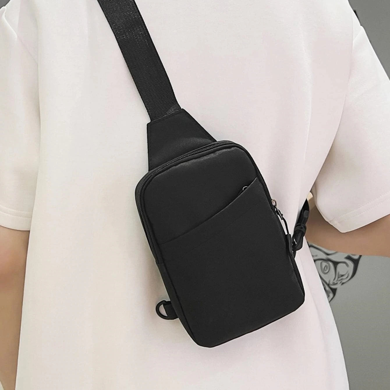 Minimalist Mini Crossbody Sling Bag & Convertible Waist Pack