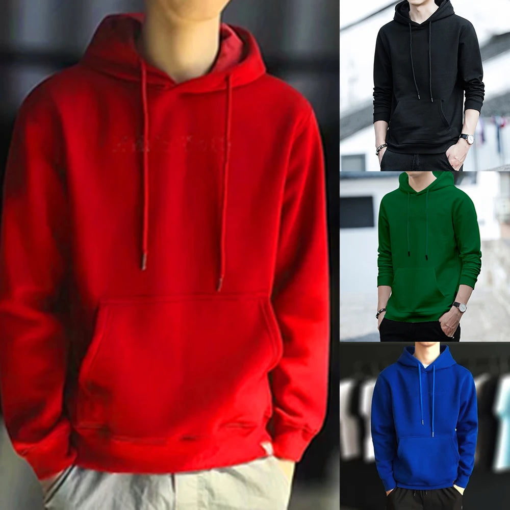 Premium Minimalist Fleece Pullover Hoodie