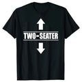 The "Two Seater" Graphic Tee – Premium Cotton Adult Humor T-Shirt