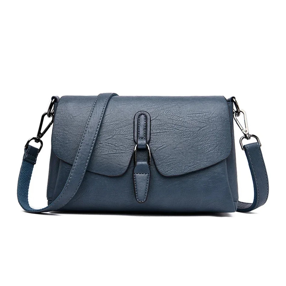 Premium Leather Crossbody - Classic Designer Style