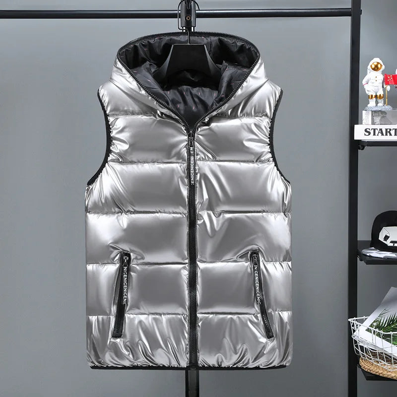 Casual Puffer Vest - Warm Winter Gilets