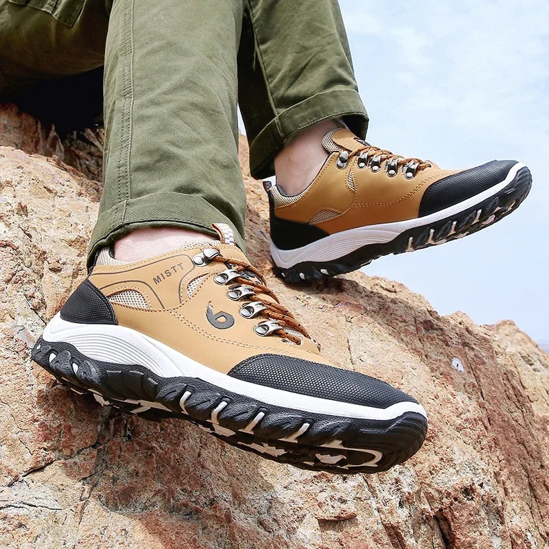 Rugged All-Terrain Hiking Boots - Waterproof & Durable