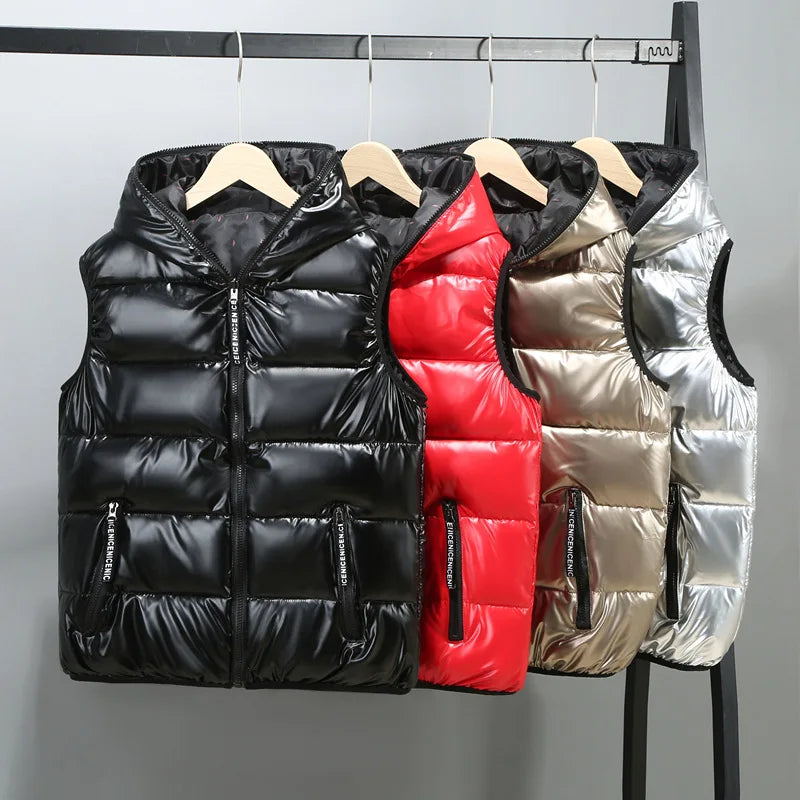 Casual Puffer Vest - Warm Winter Gilets