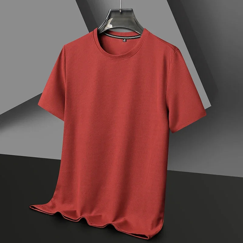 Atlas Premium Waffle Knit T-Shirt – Men's Summer Streetwear Top