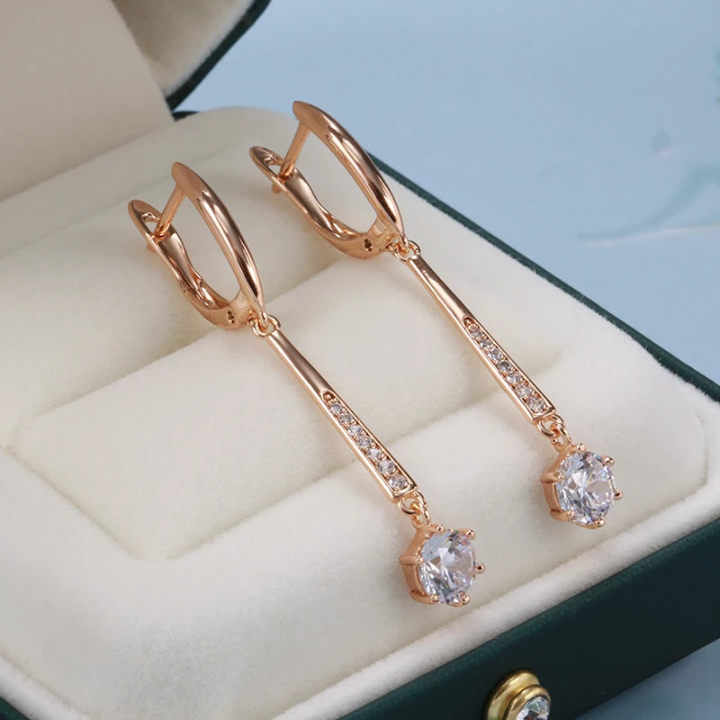Seraphina Elegant Round Cluster Drop Earrings