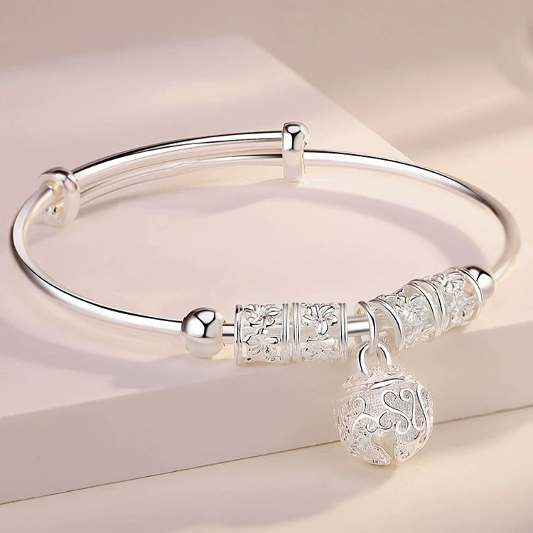 Luxury 925 Sterling Silver Adjustable Minimalist Bracelet