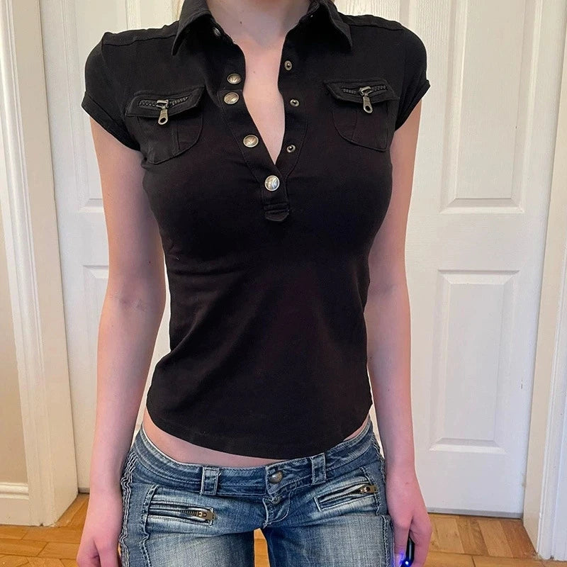 Vintage Aesthetic Sleeveless Corset Top