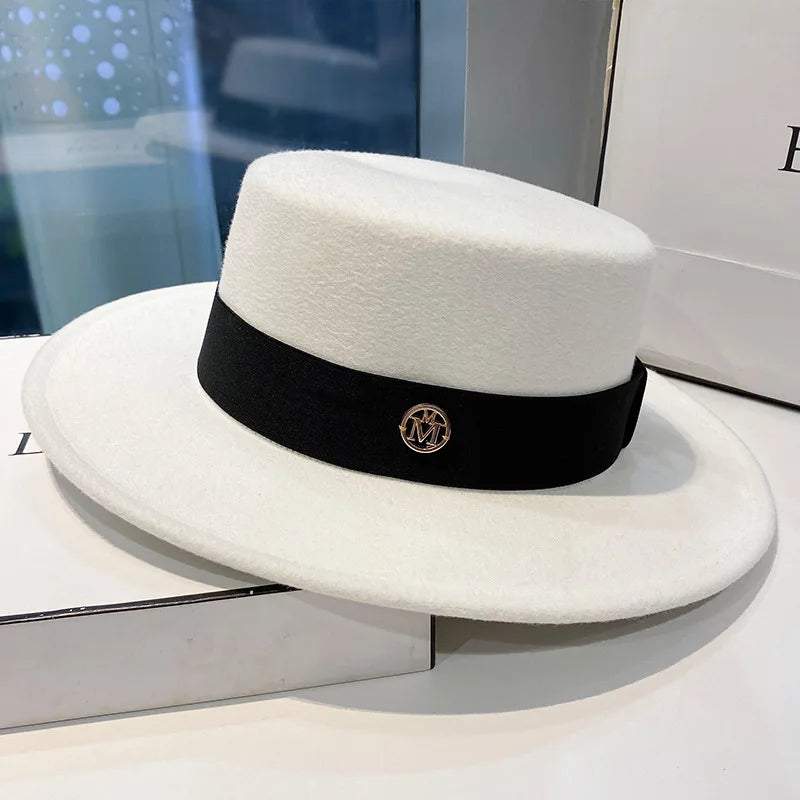 The "Manhattan" Premium Fedora – Elegant Jazz Style Felt Hat