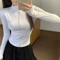 Slim-Fit Zip-Up Yoga Jacket - Athletic Performance Top