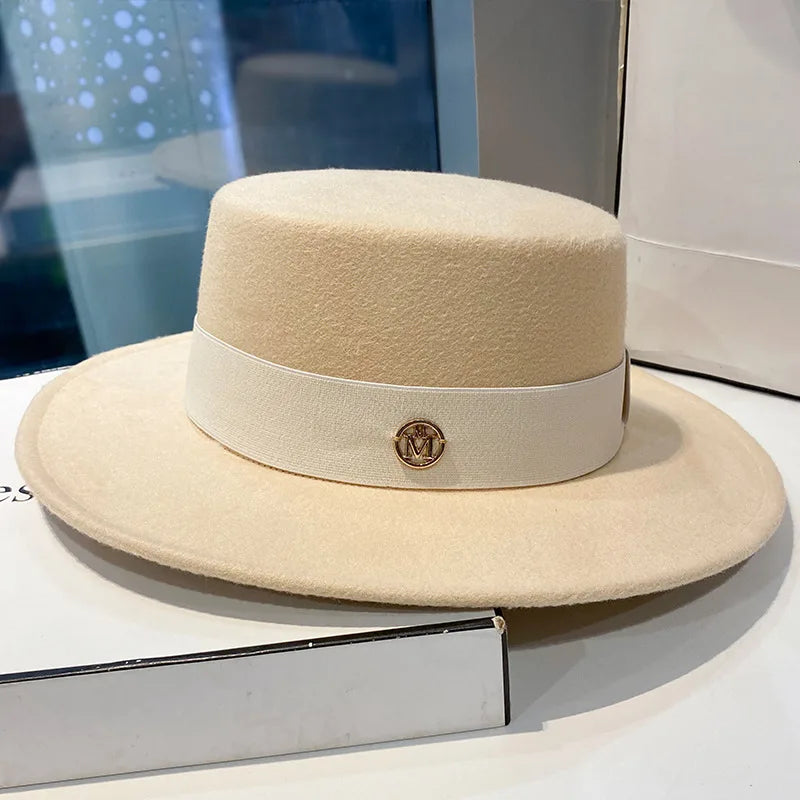 The "Manhattan" Premium Fedora – Elegant Jazz Style Felt Hat