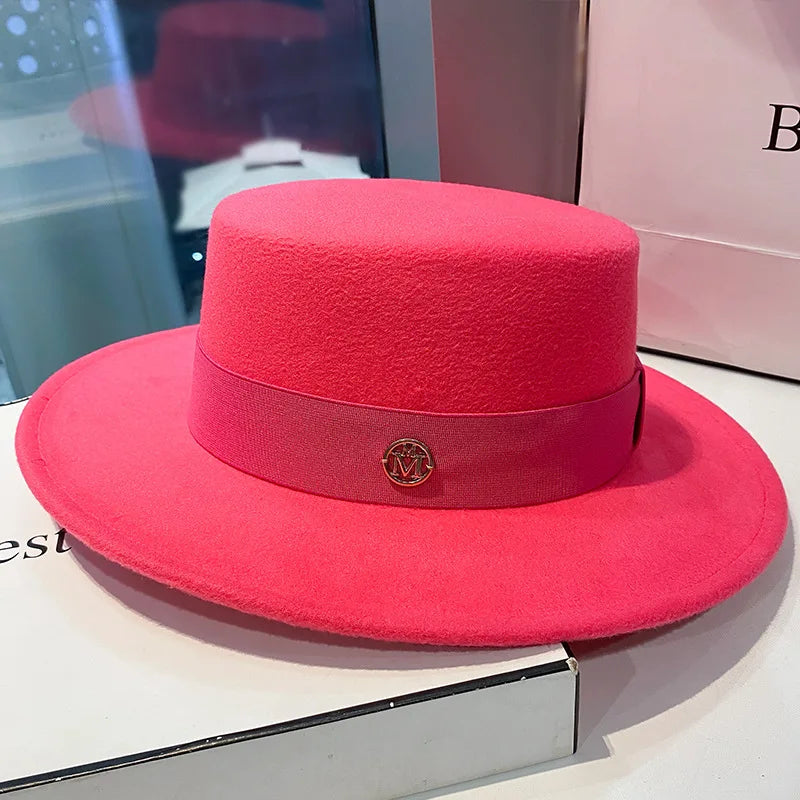 The "Manhattan" Premium Fedora – Elegant Jazz Style Felt Hat