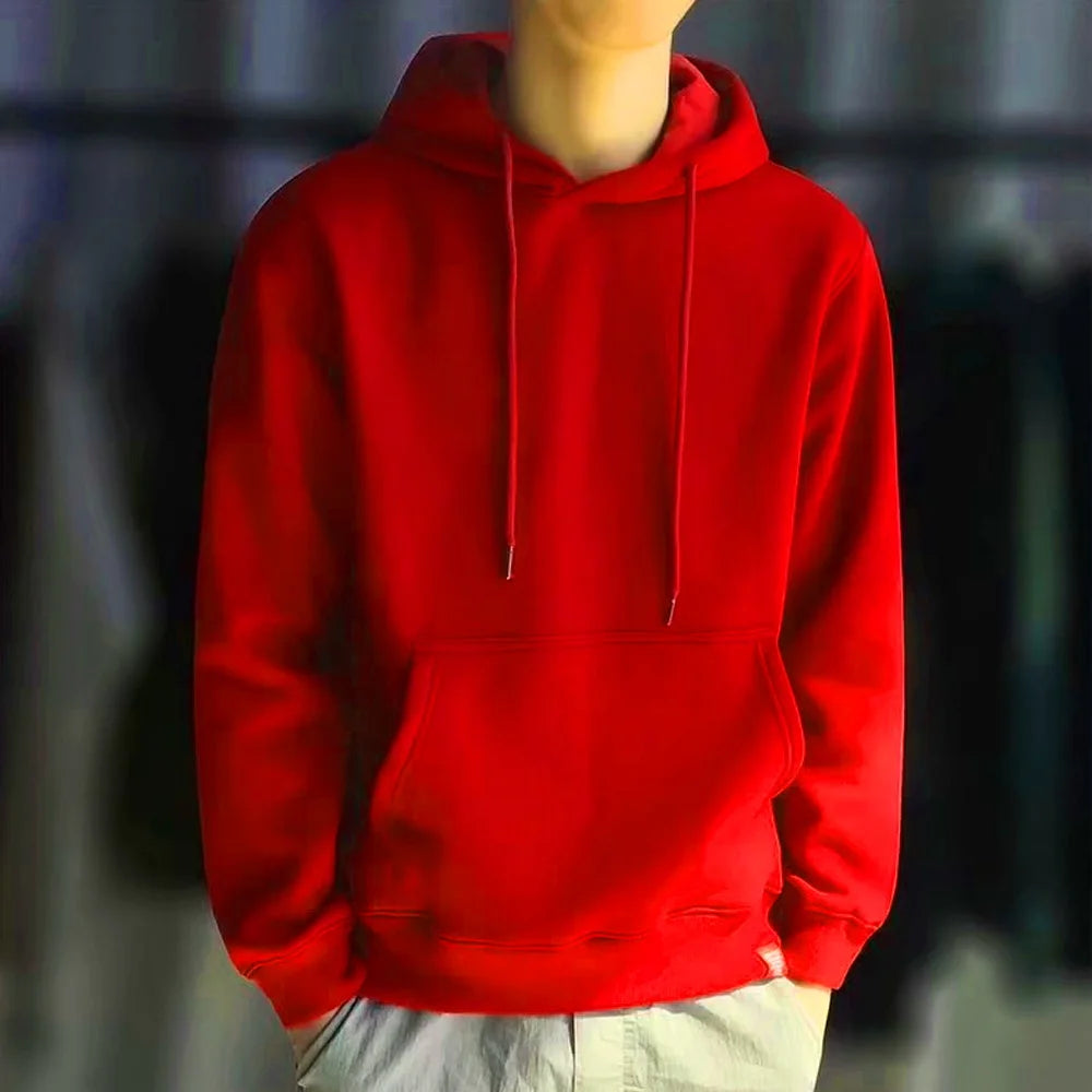 Premium Minimalist Fleece Pullover Hoodie