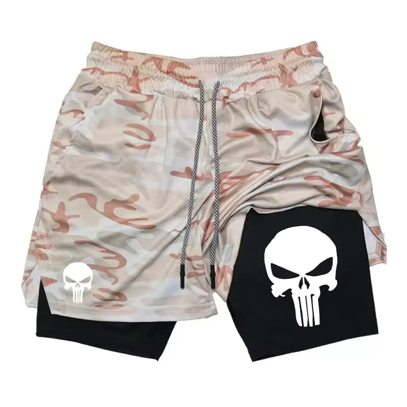 Men's 2-in-1 Performance Compression Training Shorts