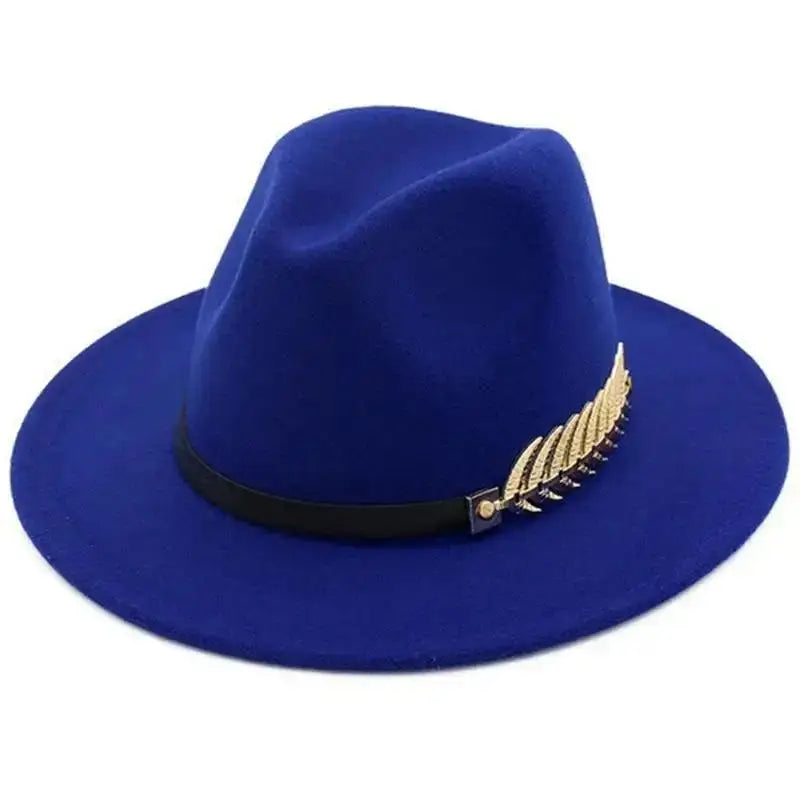The "London" Vintage Top Hat – Wide-Brim Elegant British Jazz Fedora