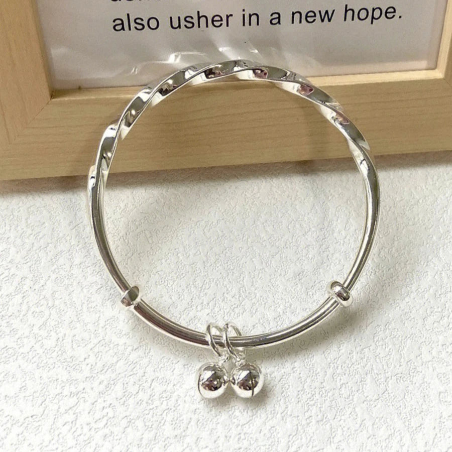 Luxury 925 Sterling Silver Adjustable Minimalist Bracelet