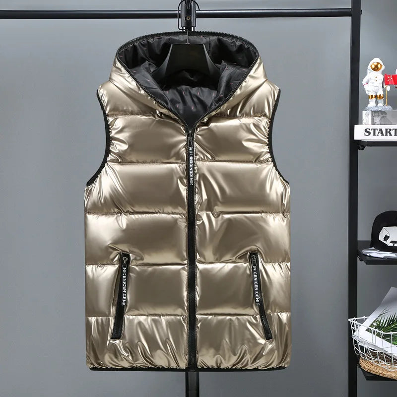 Casual Puffer Vest - Warm Winter Gilets