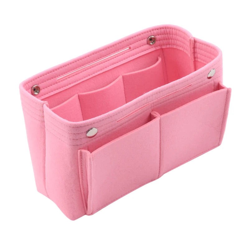 Multifunctional Inner Bag Organizer for Tote Handbags – Portable Cosmetic & Travel Storage