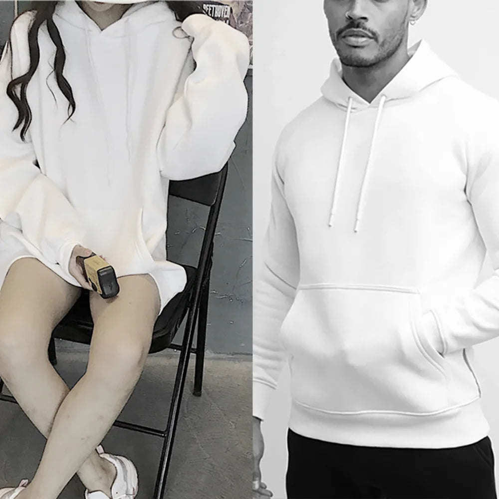 Premium Minimalist Fleece Pullover Hoodie