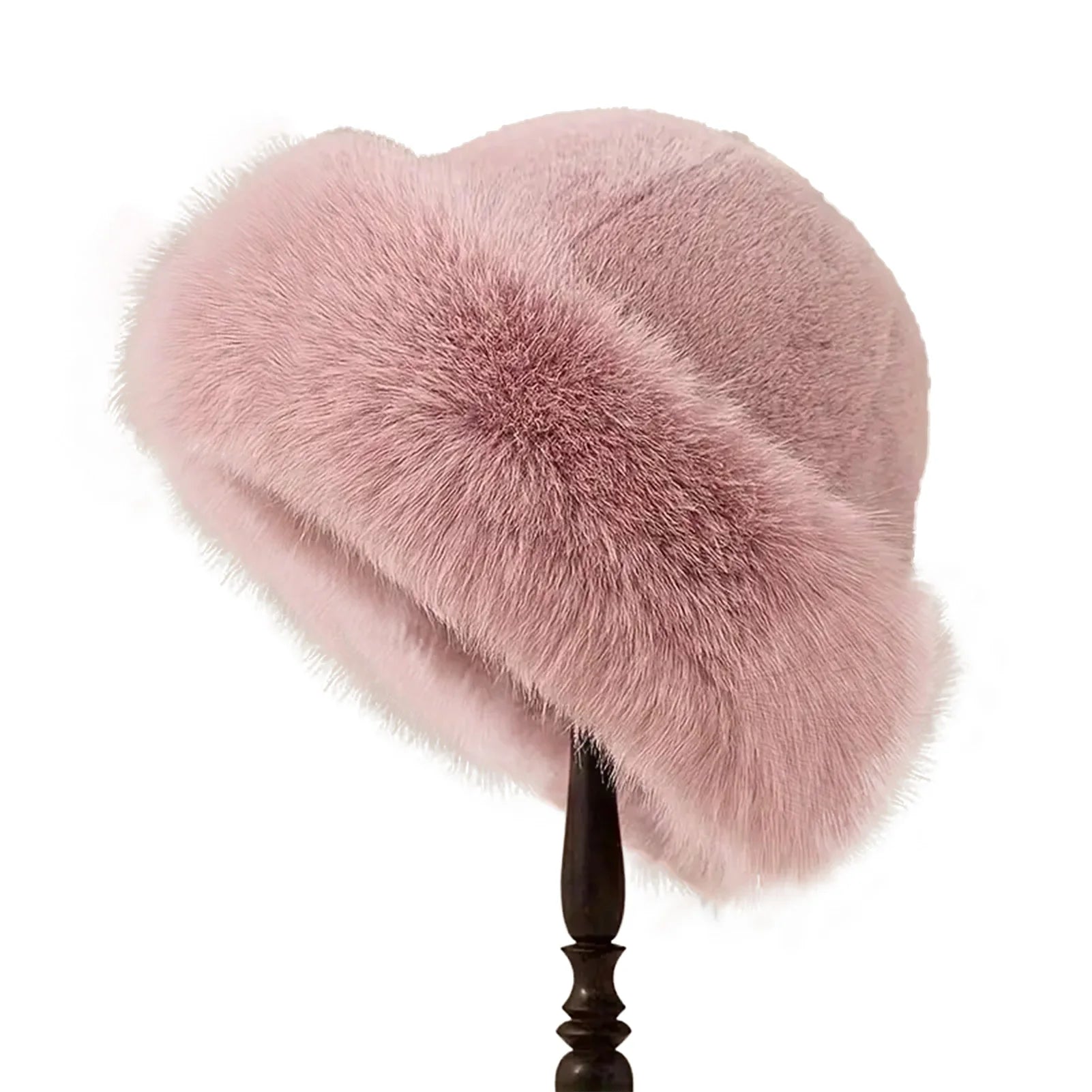The "Siberia" Luxe Furry Hat – Warm Korean Style Winter Headwear