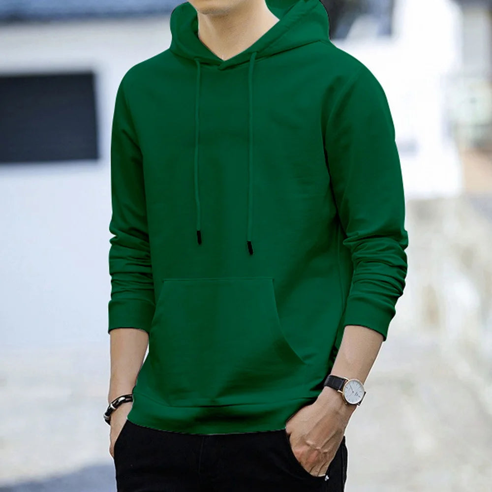 Premium Minimalist Fleece Pullover Hoodie