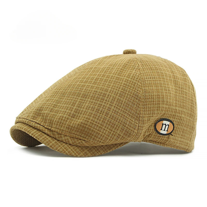 The "Birmingham" Retro Beret – Unisex British Style Casual Cap